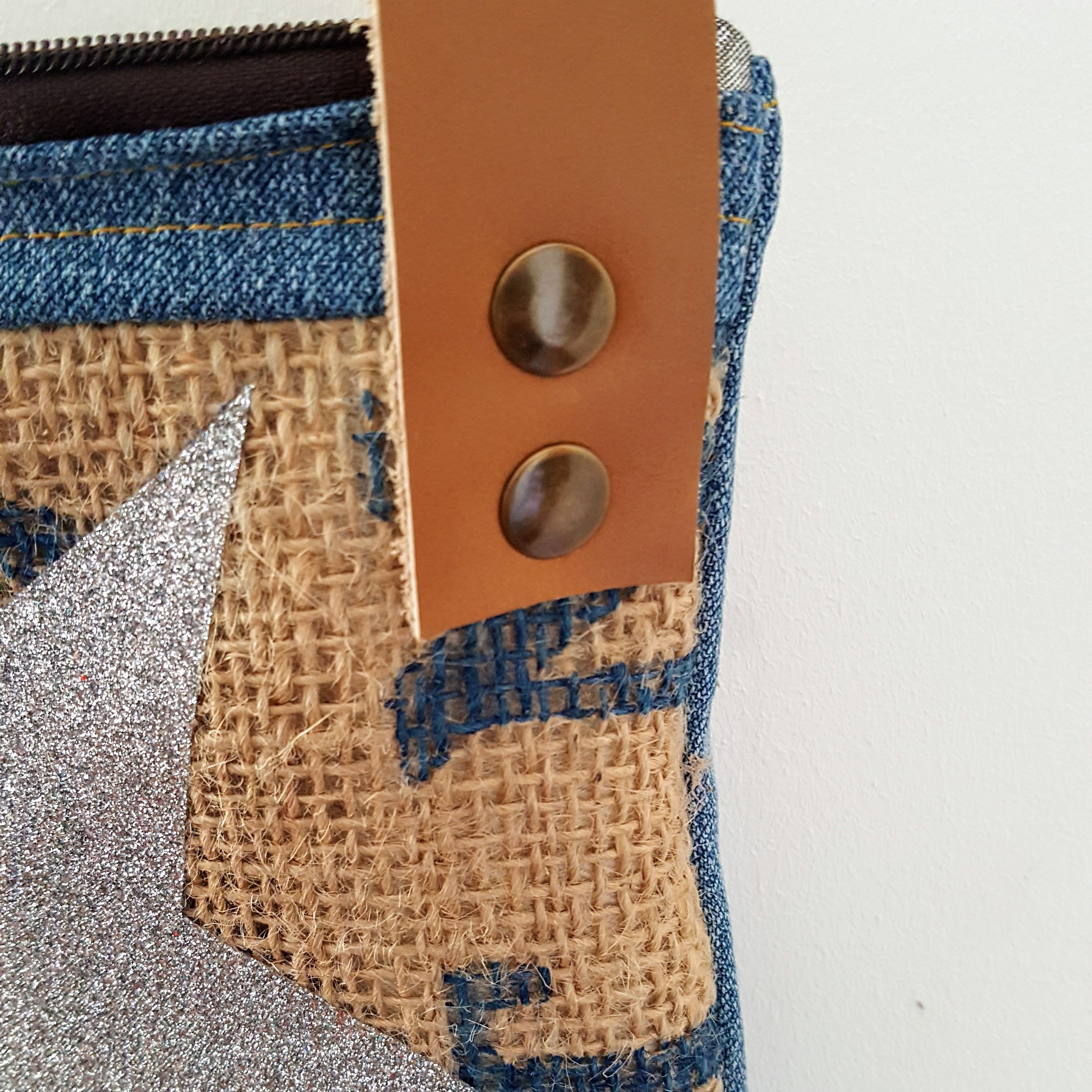 pochette toile de jute honduras