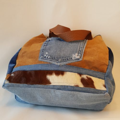 SAC CUIR JEAN VACHE