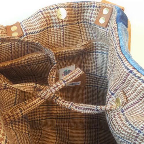 SAC CUIR JEAN VACHE