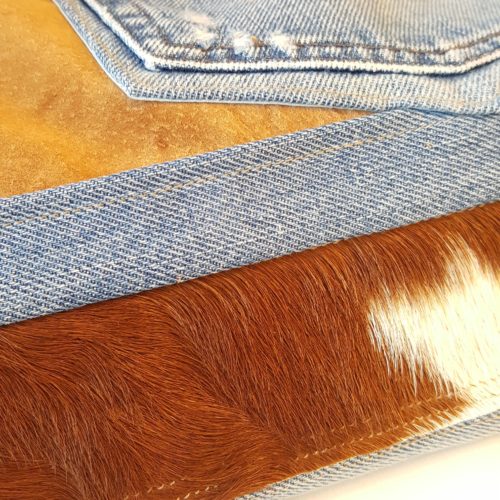 SAC CUIR JEAN VACHE