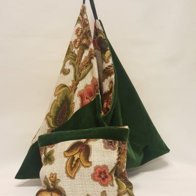 sac origami vert-vintage